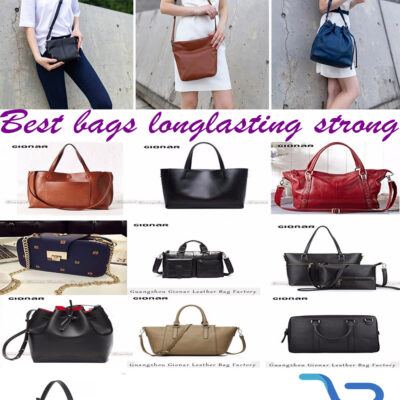 Gionar Customize Leather Colorful Handbags For Women