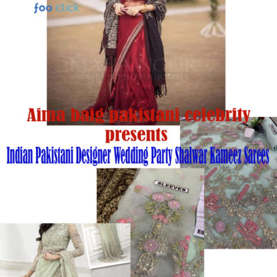 Indian Pakistani Designer Wedding Party Shalwar Kameez Sarees