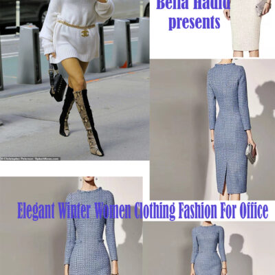 Elegant Winter Women Clothing Fashion For Office