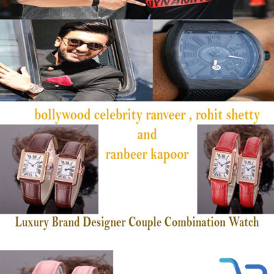 Luxury Brand Designer Couple Combination Watch
