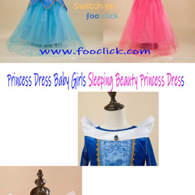 Princess Dress Baby Girls Sleeping Beauty Princess Dress