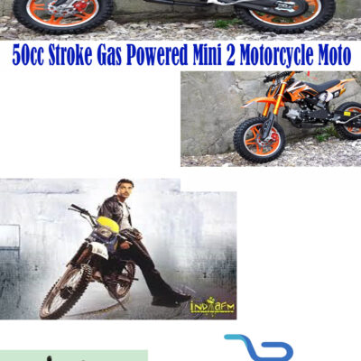 Motorcycle Moto 2 Stroke Gas Powered Mini 50cc
