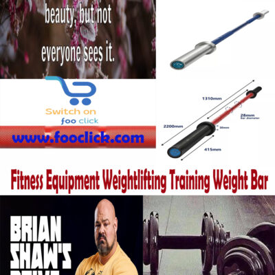 Fitness Equipment Weightlifting Training Weight Bar