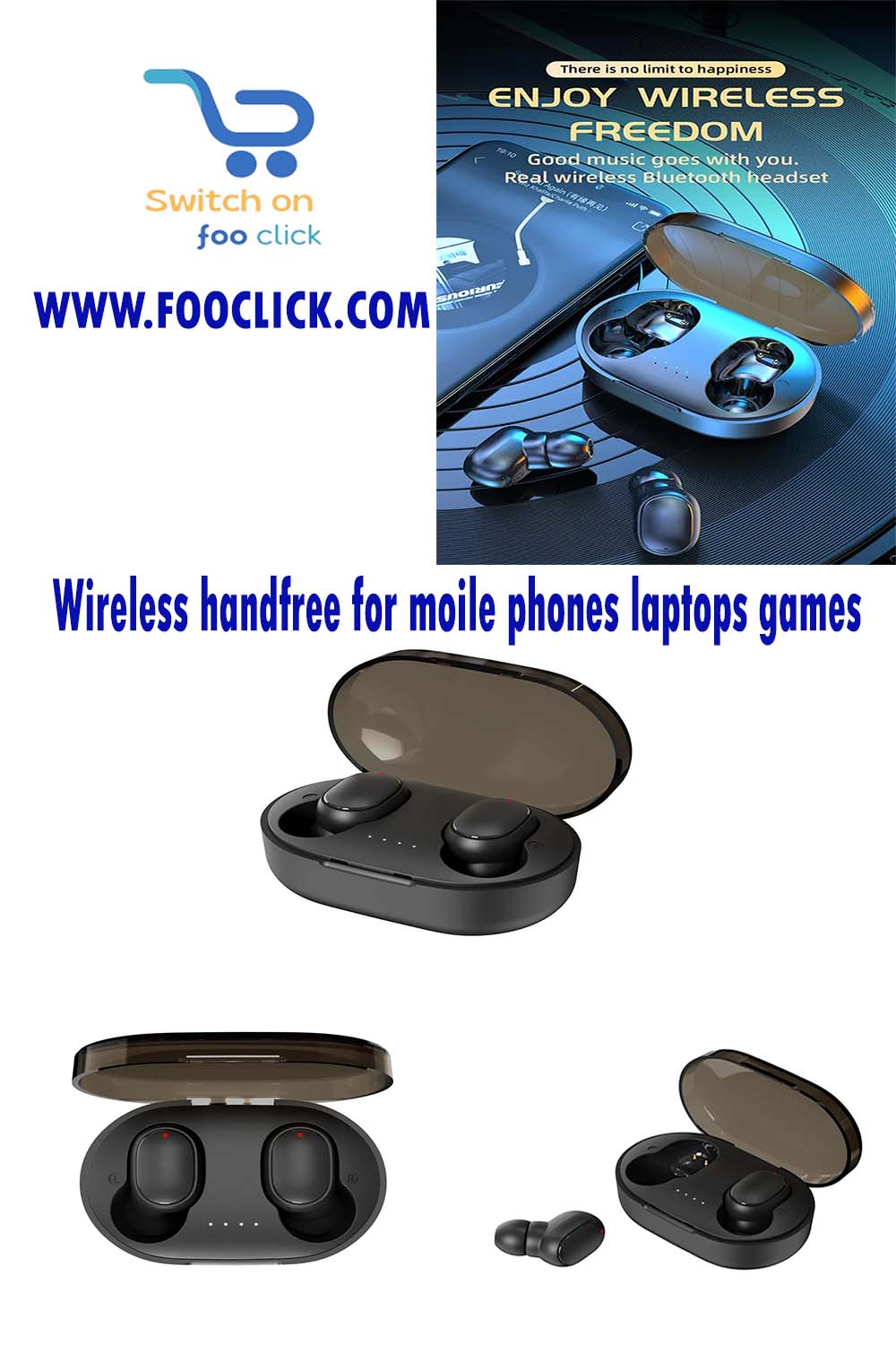 Mobile Accessories Bluetooth Earphone Or Wireless For Gaming Headphones