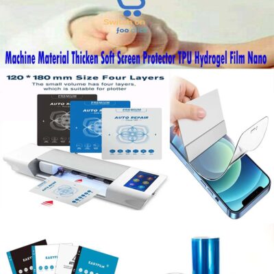 Machine Material Thicken Soft Screen Protector TPU Hydrogel Film Nano