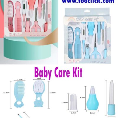 Baby Care Kit Hair Brush, Comb, Nail, Grooming, Products 10pcs