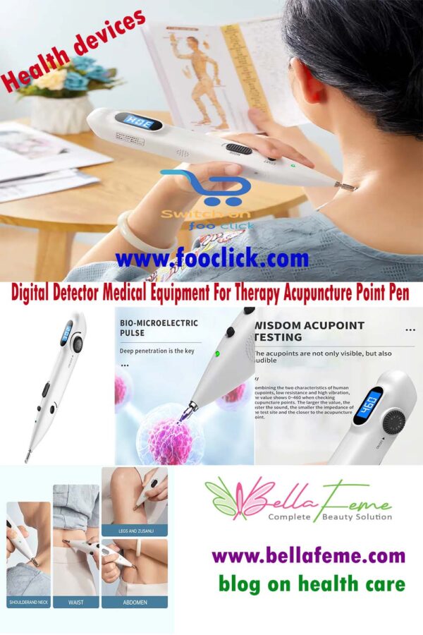 Digital Detector Medical Equipment For Therapy Acupuncture Point Pen