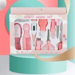 Baby Care Kit Hair Brush, Comb, Nail, Grooming, Products 10pcs - Image 2