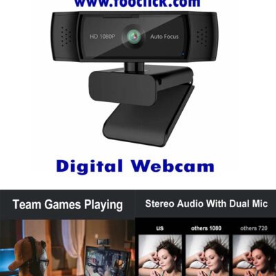 Web Camera Auto Focus 4X Digital Microphones Shutter Digital Webcam 30 FPS