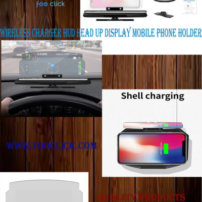 Wireless Charger HUD Head Up Display Mobile Phone Holder