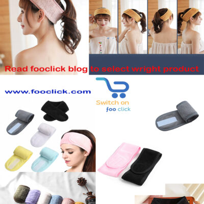Custom OEM Hair Bands – Spa Facial , Skin Care Headwrap, Beauty Salon Headbands for Women
