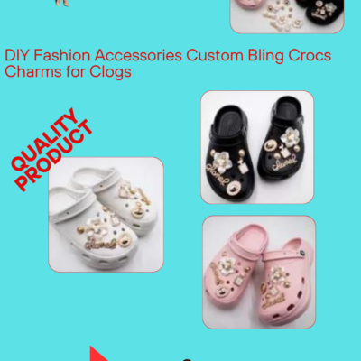 DIY Fashion Accessories Custom Bling Crocs Charms for Clogs