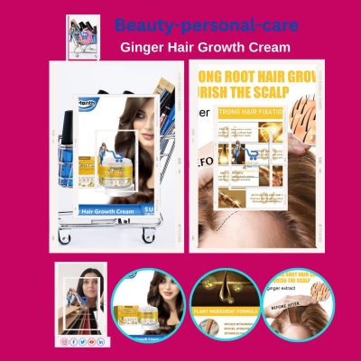 Ginger Hair Growth Cream – Anti Hair Loss