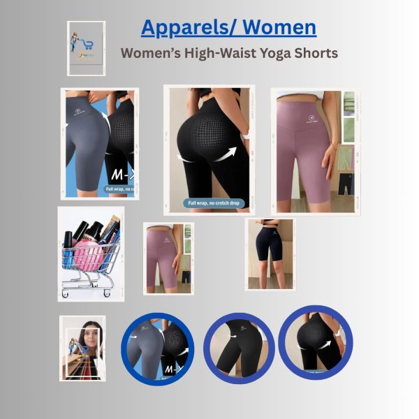 Women’s High-Waist Yoga Shorts