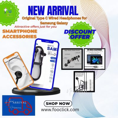 Original Type C Wired Headphones for Samsung Galaxy